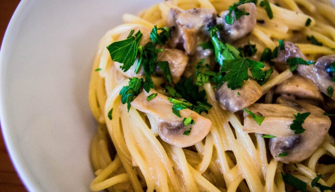 Italian Mushroom Pasta