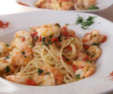 Spaghetti Shrimp Summer Promo